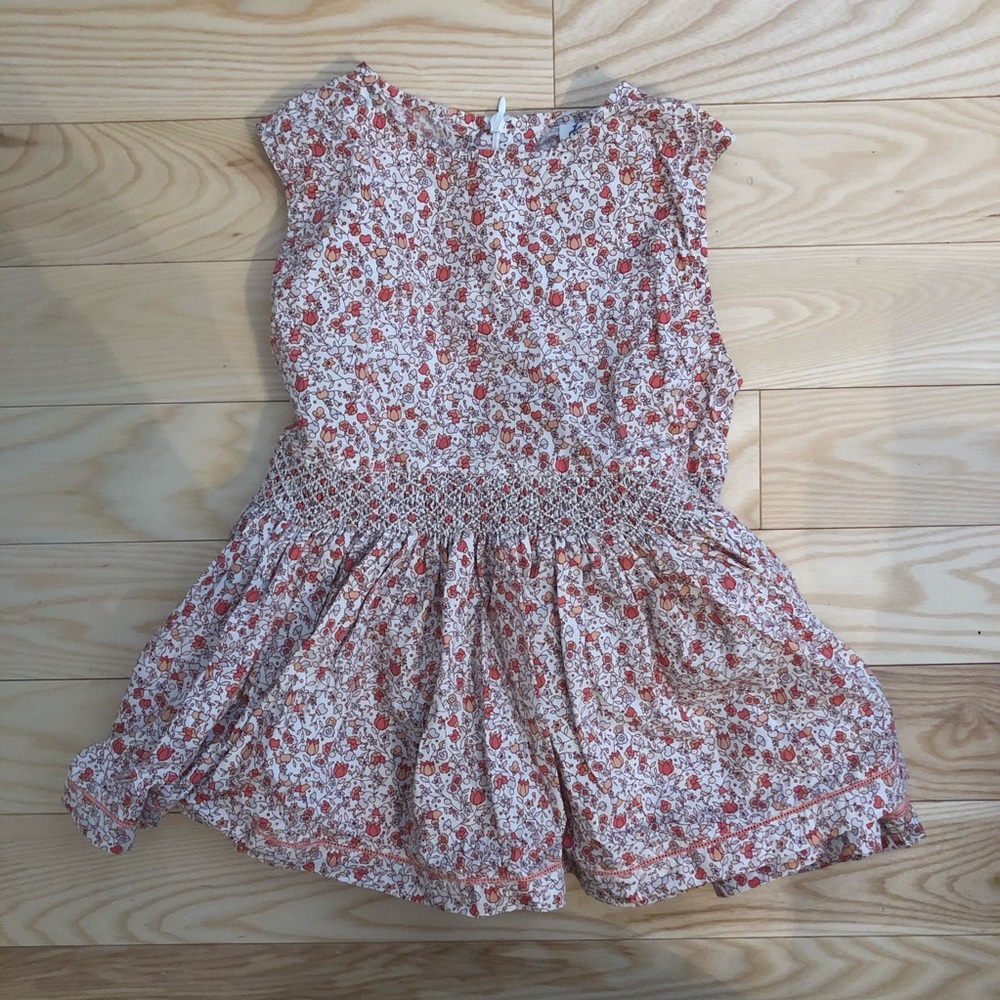 Jacadi Girls Peplum Tank